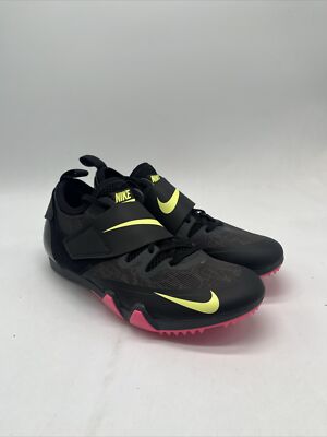 NEW Nike Pole Vault Elite Track & Field Shoes NO SPIKES AA1204-004 Size 9 Black Nike Zoom PV Elite Pole Vault Black Spikes AA1204-004 Men main image 2