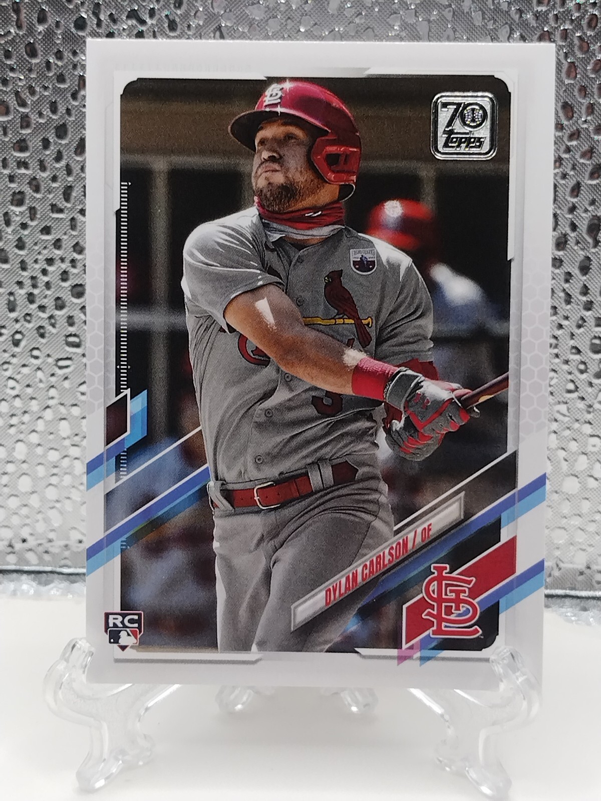 2021 Topps Series 1 #285 Dylan Carlson St. Louis Cardinals RC Rookie Card