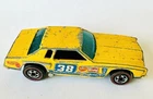 Hot Wheels Redline 1974 Monte Carlo Stocker Yellow Stock Car Vintage Nascar #38