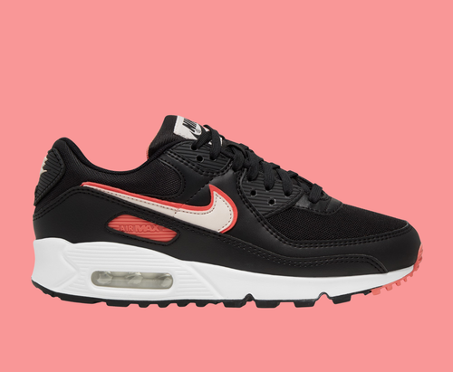 nike air max 90 essential black pink