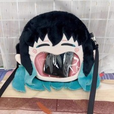 Demon Slayer Tokitou Muichirou Itabag Plush Backpack Crossbody Bag Storage Bags