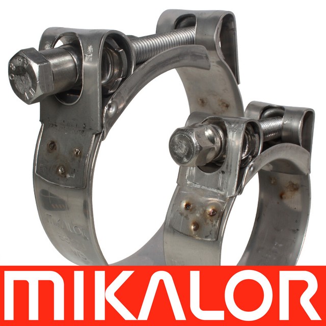 Mikalor W5 Hose Clamps Stainless Steel Supra Clips Heavy Duty Exhaust T