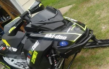 Low Gloss Black Windshield Fits Ski-Doo Rev Gen 4 600 850 900 ~ 213 Parts