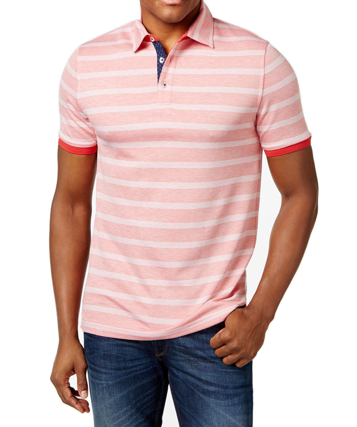 Мужское поло в полоску Palomino, Melone, Размер XL, средняя цена 49 долларов США