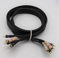 Video and Audio RCA Composite Video Stereo Audio AV Cables 6'