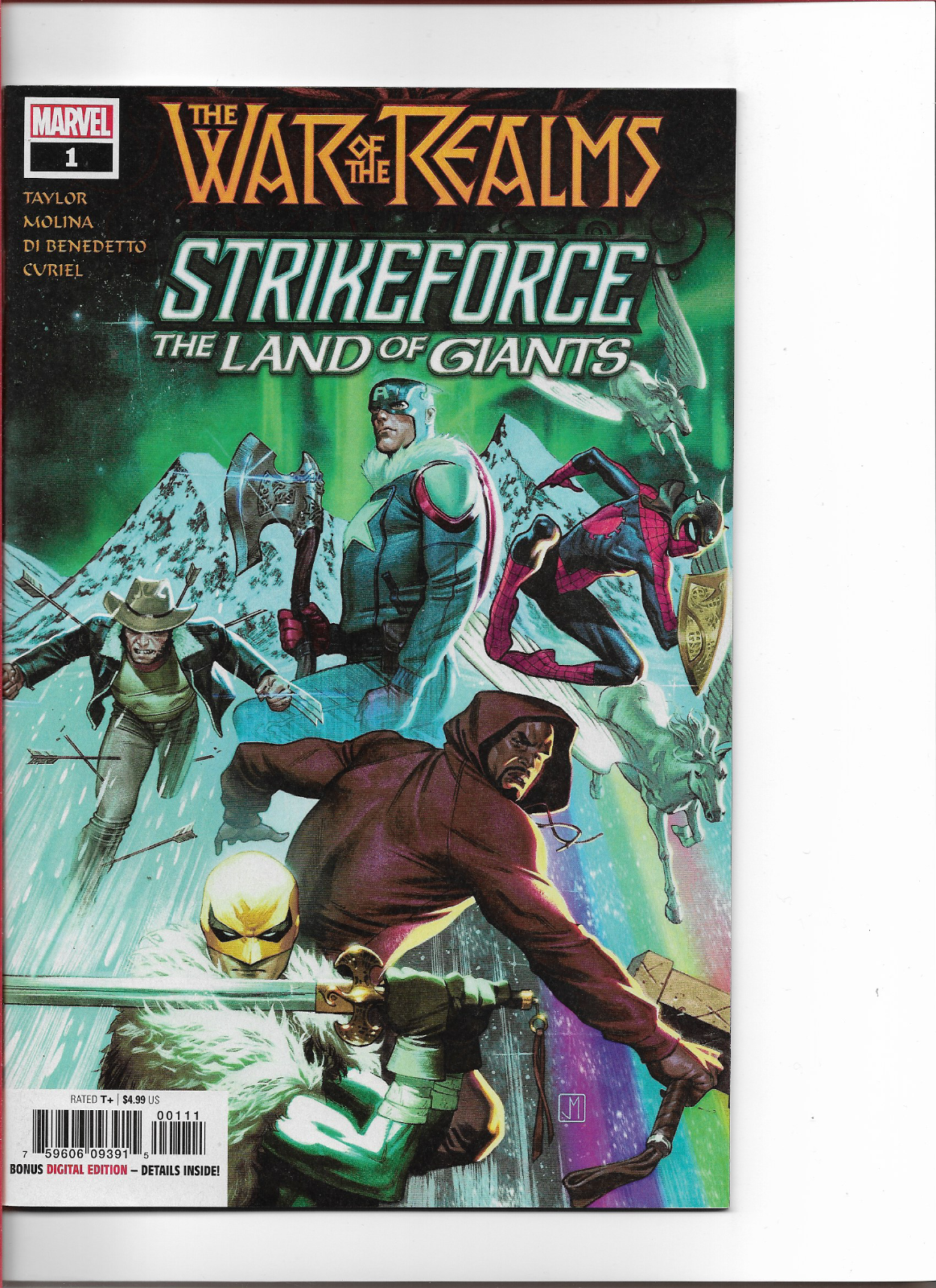 WAR OF THE REALMS - STRIKEFORCE - LAND OF GIANTS (2019) #1 (S)