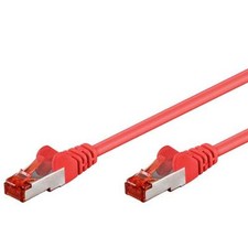 Techly Professional Cavo di rete Patch in CCA Schermato Cat. 6 Rosso F/UTP 1 m B