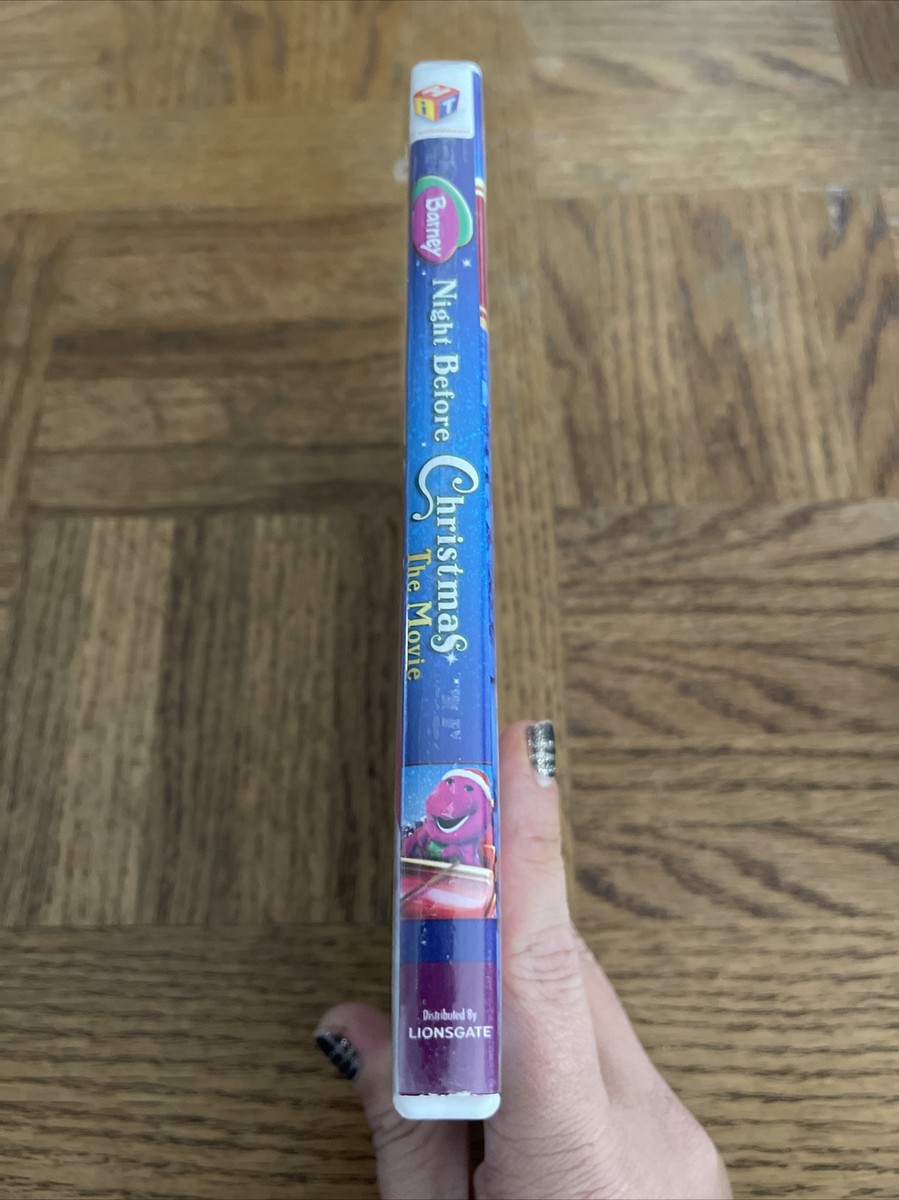 Barney Night Before Christmas The Movie DVD-Rare Vintage-SHIPS N