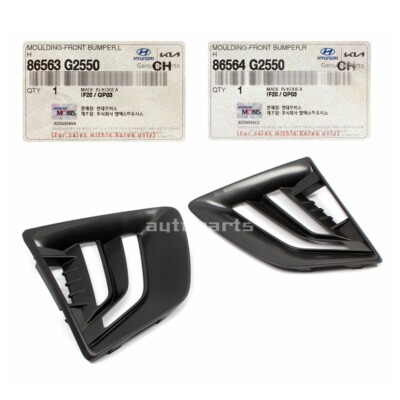Genuine Front Bumper Blanking Cover Left Right 2EA For Hyundai Ioniq 2020-2022