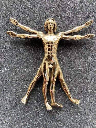 Imbue - Vitruvian Man - Bronze - Signed Box - Picture 3 of 4