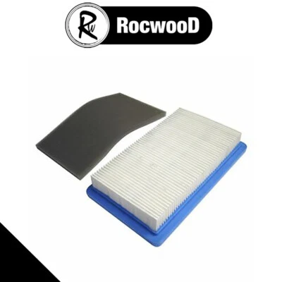 ROCWOOD Honda Foam Pre & Main Air Filter Set Fits HRB475 HRB535 GXV140 GXV160 Lawnmower