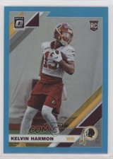 2019 Panini Donruss Optic Rookies Aqua Prizm 191/299 Kelvin Harmon #149 0a6