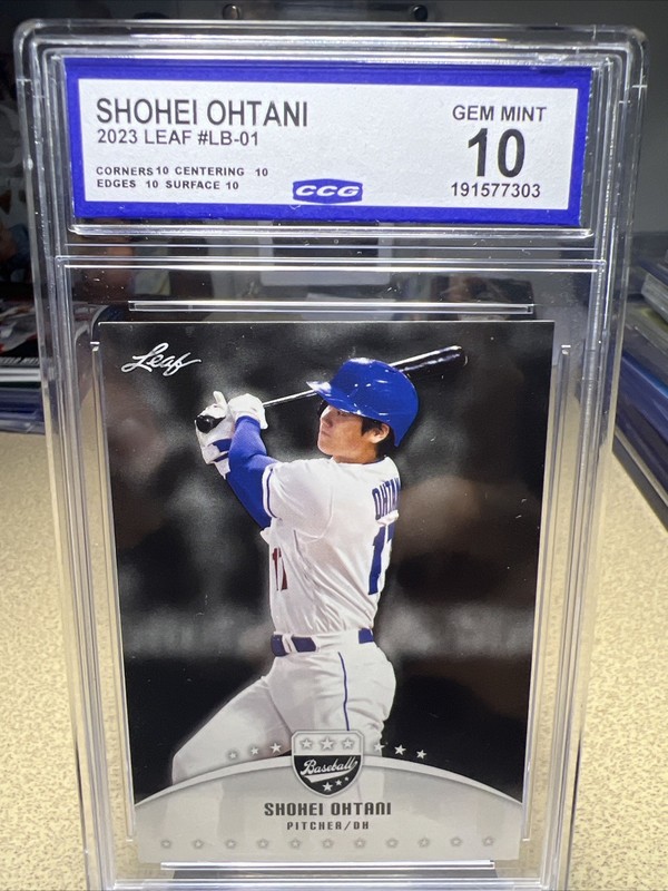 2023 Leaf Baseball Special Release Shohei Ohtani #LB-01 CCG Gem Mint 10