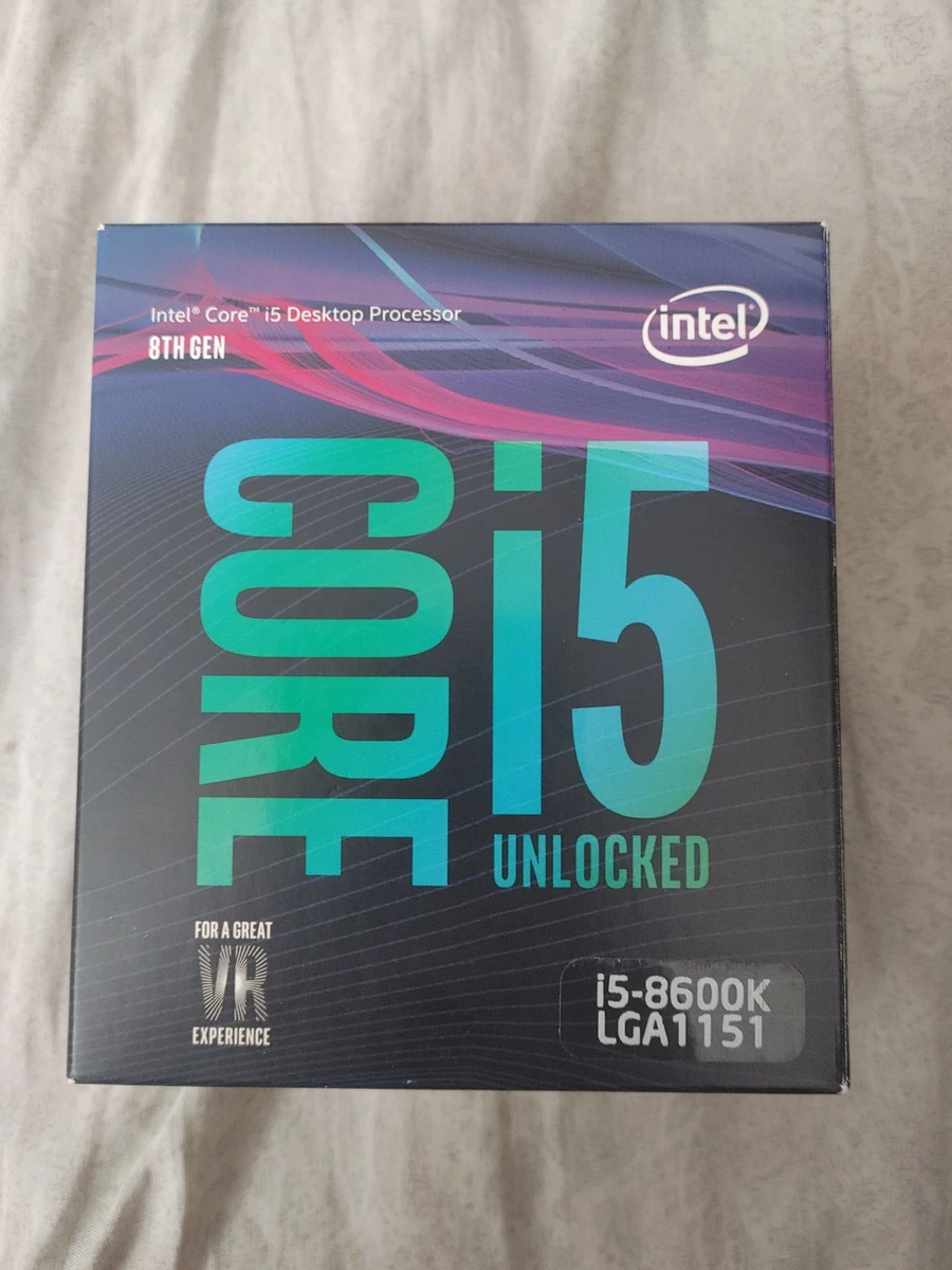 Intel Core i5-8600K Processor Model LGA 1151 (300 Series) Socket