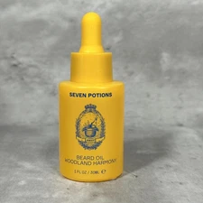 Seven Potions Beard Oil Woodland Harmony 1 fl oz, 30 ml New