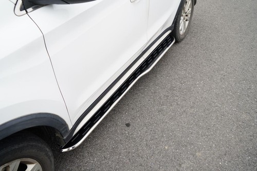 Running Boards Fits For VW ID.6 2021-2026 Side Step Pedal Nerf Bar - Foto 2 di 5