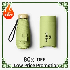 Umbrella for Both Sunny Rainy Days Off Mini Portable UV Protection Folding Sun