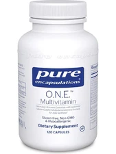 Pure Encapsulations O.N.E. Multivitamin – 120 Capsules. Exp 12/2026