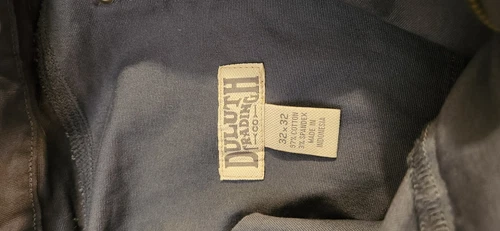 NEW Duluth Trading Co. Men’s Grey Flex Fire Hose Carpenter Pants 32x32-NWOT - Afbeelding 11 van 12