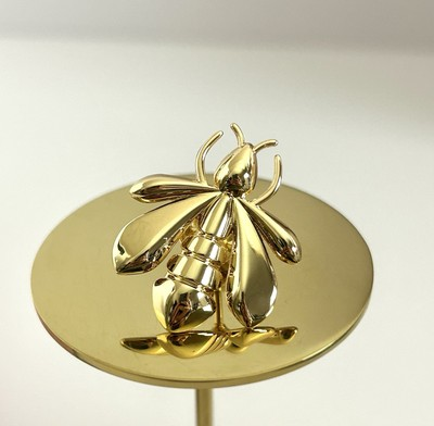 #ad Guerlain Gold Tone Bee Pin Brooch – Iconic Symbol Collector’s Item NEW In Wrap $18.03