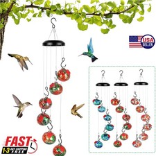 Charming Wind Chimes Hummingbird Feeders Window Bird Feeders For Outside Feeders