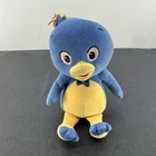 Ty Pablo Bachyardigans Beanie Baby Plush Blue Yellow Penguin Vintage 7”  Y2K ‘04