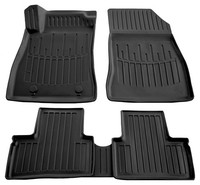 GummifußMatten FüR Nissan Juke 2010-2019 3D Schalen Set Automatten