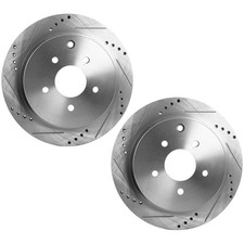 Rear Brake Disc Rotors for Nissan Murano INFINITI Q50 Q60 Pathfinder QX60 Q70