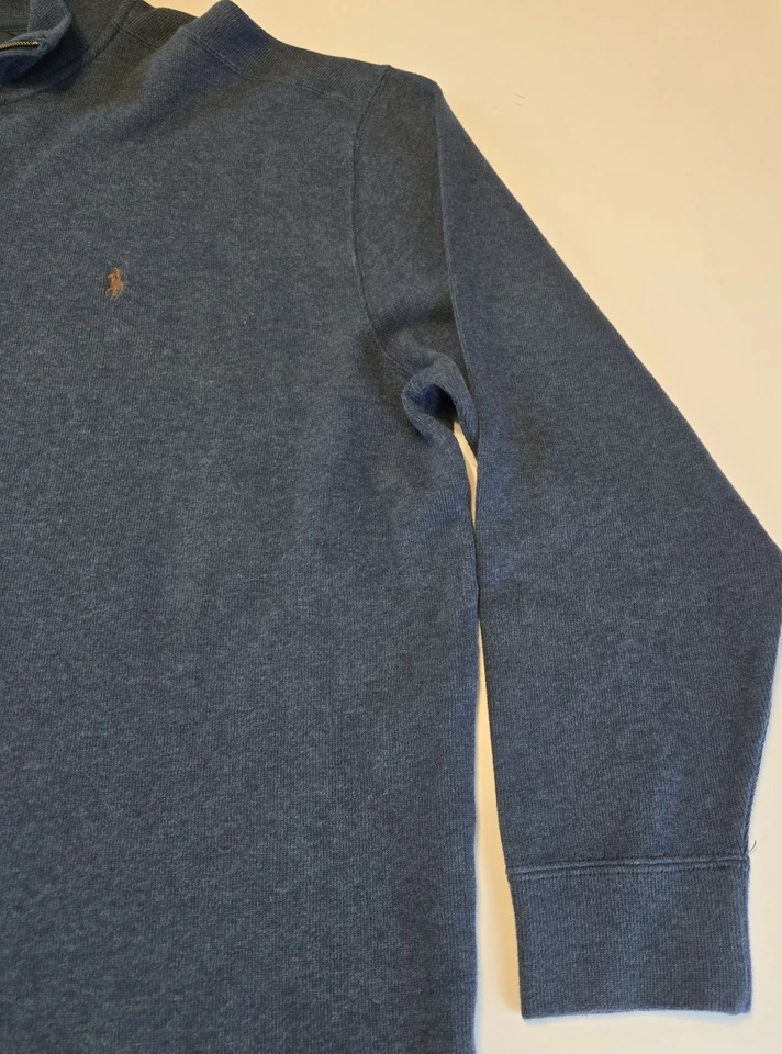Polo Ralph Lauren Fleece Sweater Men's 2XB 1/4 Zip Pullover Sweatshirt BIG XXL - Image 4 of 4
