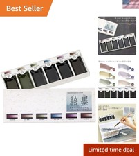 Sumikundo 6-Color Solid Watercolor Ink Set - Vibrant 90ml Paints for Artists