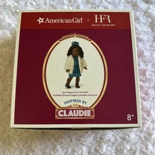 American Girl Doll Claudie Jazzy Flapper Fur Coat Outfit Harlem’s Row New in Box