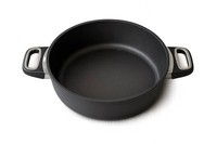 Amt Bratpfanne Schmorpfanne Schmortopf Ø 28 X 8 Cm HöHe Schwarz Neu