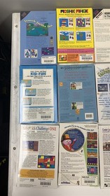 Lot 21 Tandy Memorex VIS Games 20 Brand New Sealed 1 CIB Big Box
