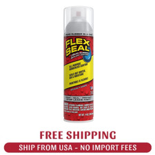 Flex Seal Clear 14 oz. Aerosol Liquid Rubber Sealant Coating Sealing Cracks