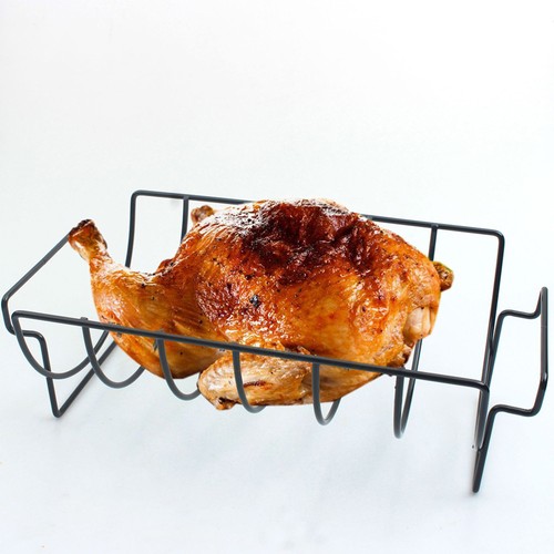 2 Pcs Grillgrill Lamm Chop Rack Baby Strapazierfähiges Grillregal BBQ - Bild 12 von 12