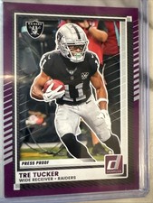 2025 Panini Donruss - Tre Tucker #90 Purple Press Proof