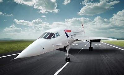 British Airways Concorde G-BOAF at Filton, Bristol - 16 x 12 A3 Print