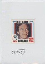 1977-78 Coca-Cola Cliff Koroll 0bt4