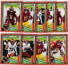 LOT (9) 2025 SCORE FOOTBALL **ALL** REDSKINS COMMANDERS MCLAURIN EKELER #3178