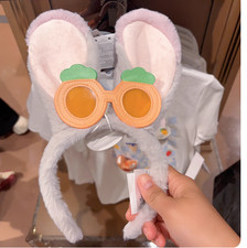 Disney Zootopia judy ear headband 2026 summer Ages 14+shanghai disneyland