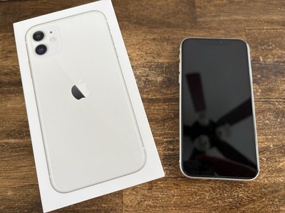 iPhone 11 64gb Phone White Color AT&T