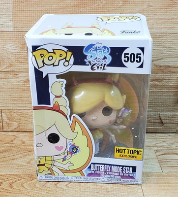 #ad Funko Pop Vinyl Butterfly Mode Star Hot Topic Exclusive #505 Damaged Box $17.60