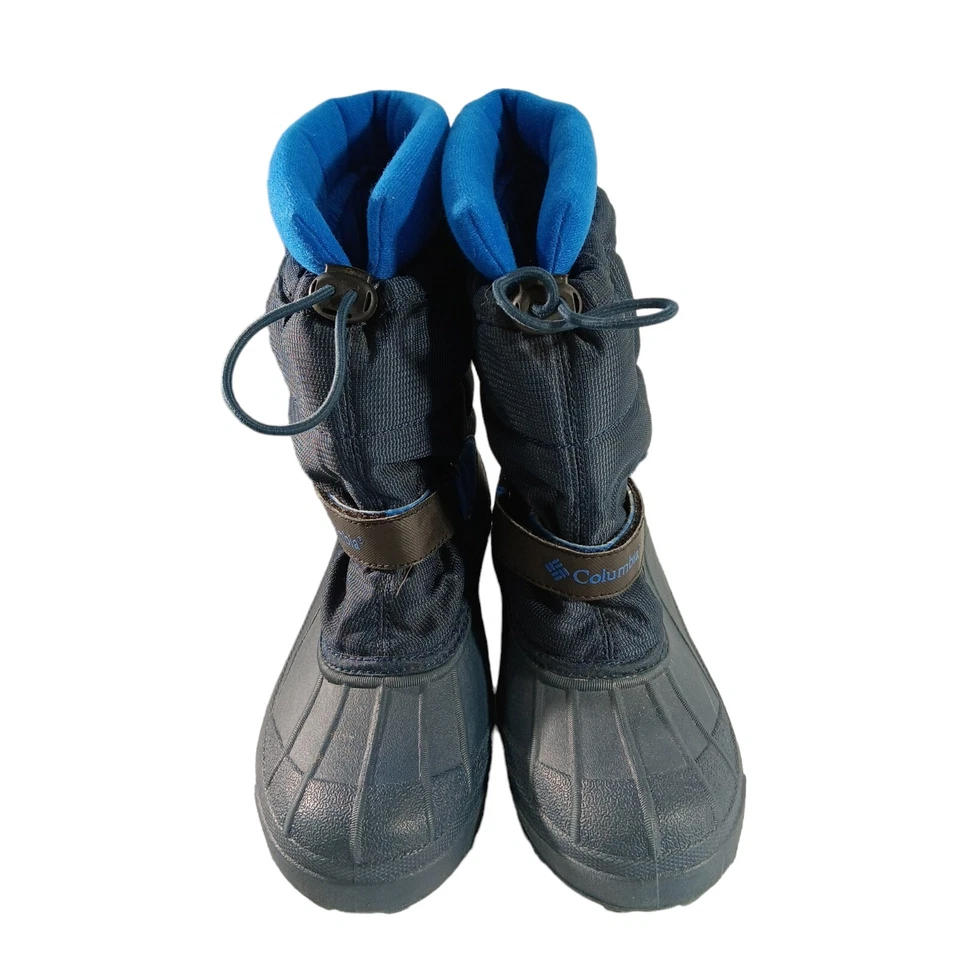 Columbia Frost Flight Niños Botas de Nieve Niño Pequeño Talla 4 Azul Invierno Foto 3 de 4