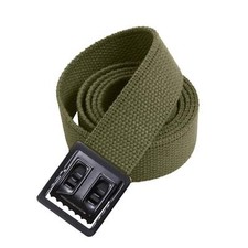 Rothco Military Web Belts With Black Open Face Buckle Olive Drab 4290 OD