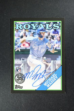 2023 Topps Series One 35th Anniversary Black Michael Massey Auto Card RC #/199
