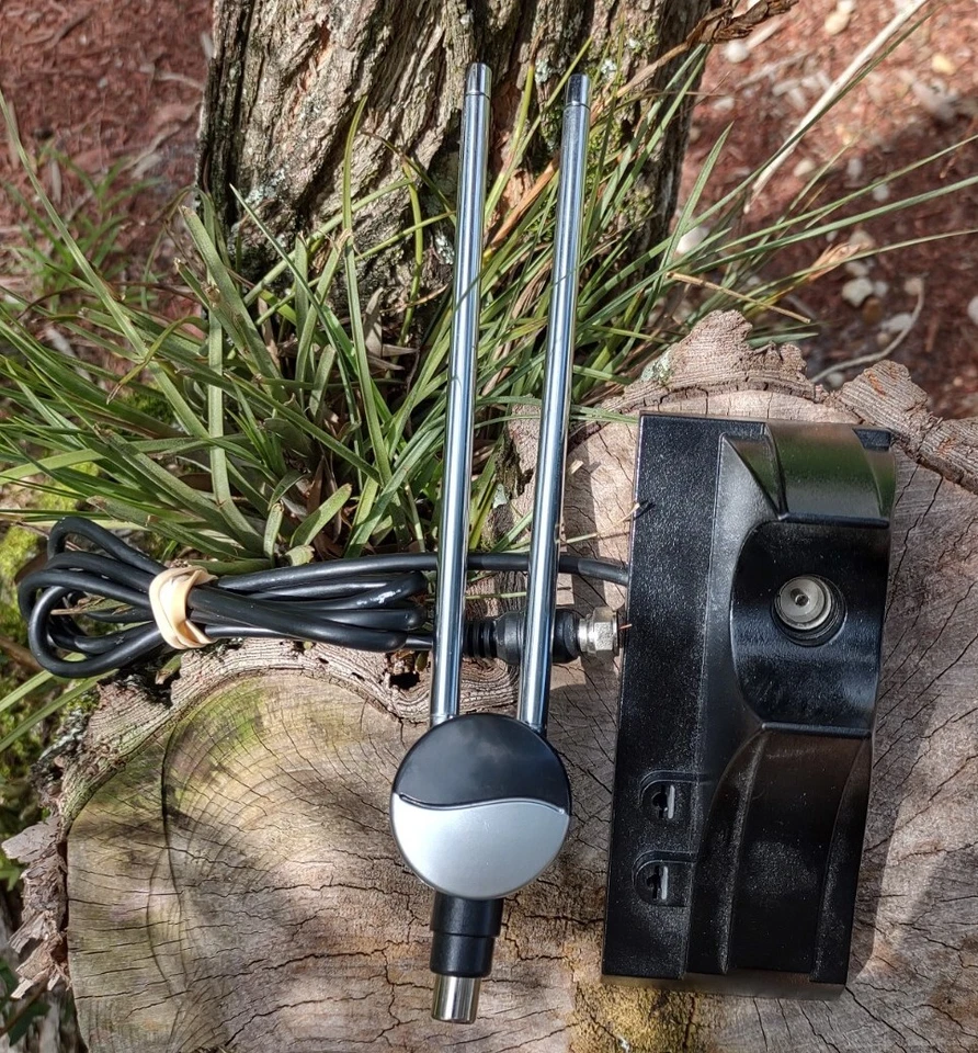 Antena de TV telescópica vintage Polaroid orejas de conejo Foto 4 de 4