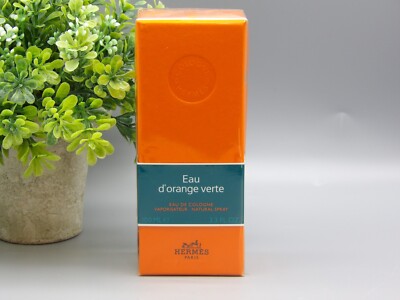 Hermes Eau D'Orange Vert Eau De Cologne Spray 3.3 oz New In Box SEALED