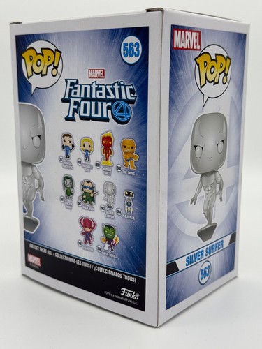 Funko Pop! Marvel Fantastic Four: Silver Surfer #563 con protector - Imagen 4 de 7