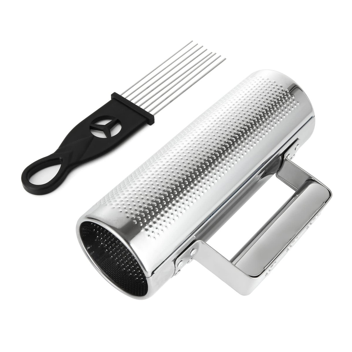 Raschietto Guiro In Metallo - Strumento Musicale Latino Con Doppia Superficie Sonora - Foto 8