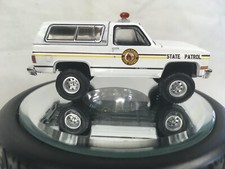 Greenlight 1991 Chevrolet K5 Blazer North Dakota State Patrol w/ Removable Roof!
